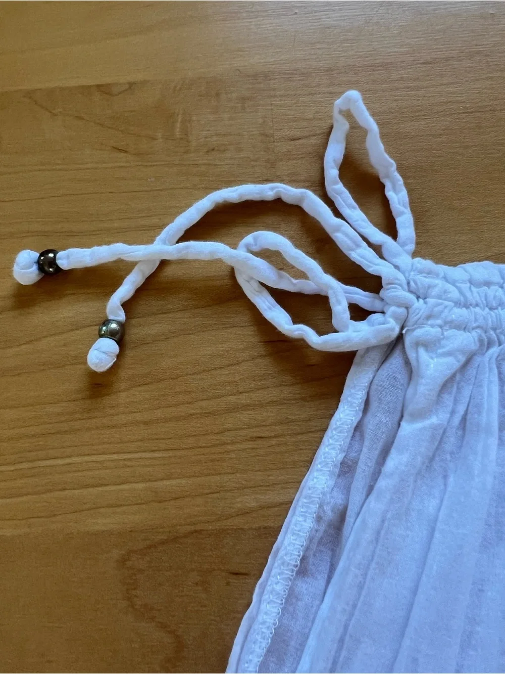 Ralph Lauren White Sleeveless V-Neck Mini Dress
